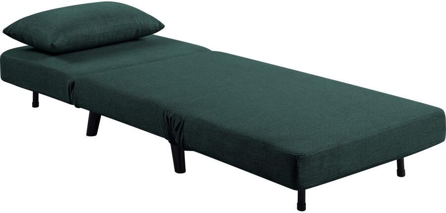 ATLANTIC home collection Fauteuil Robby incl. bedfunctie meerdere verstelbaar structuurstof - Foto 6