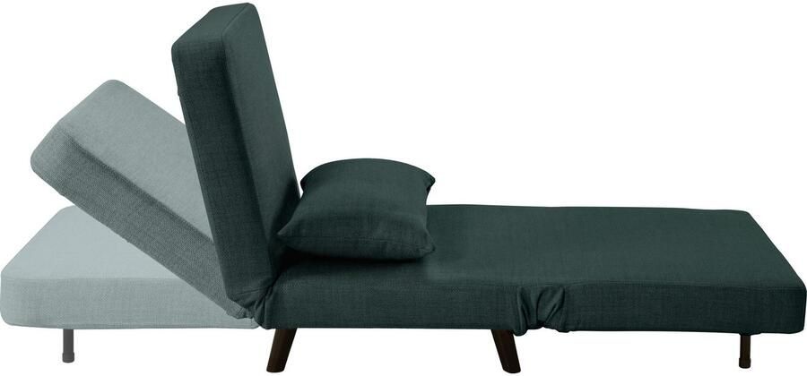 ATLANTIC home collection Fauteuil Robby incl. bedfunctie meerdere verstelbaar structuurstof - Foto 7