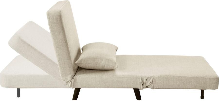 ATLANTIC home collection Fauteuil Robby incl. bedfunctie meerdere verstelbaar structuurstof - Foto 7