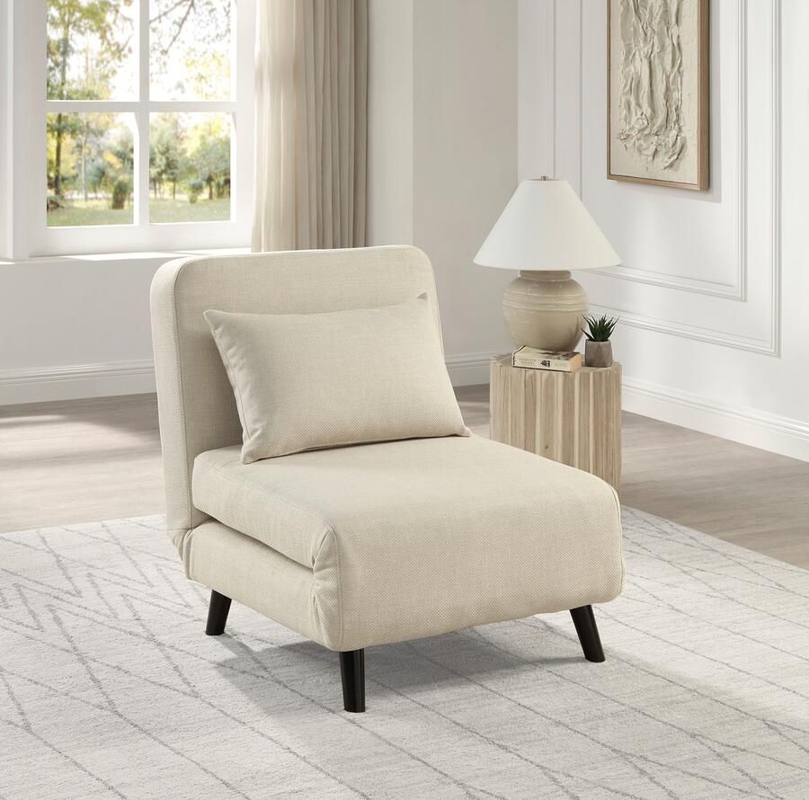 ATLANTIC home collection Fauteuil Robby incl. bedfunctie meerdere verstelbaar structuurstof - Foto 2