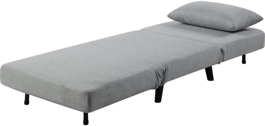 ATLANTIC home collection Fauteuil Robby incl. bedfunctie meerdere verstelbaar structuurstof - Foto 6