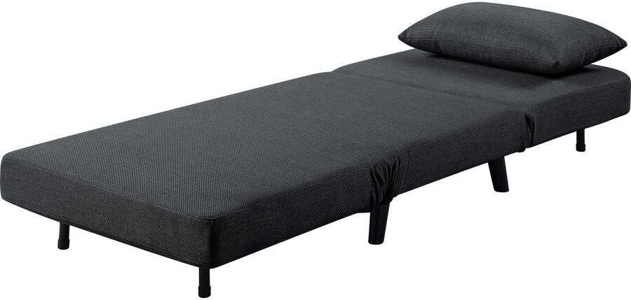 ATLANTIC home collection Fauteuil Robby incl. bedfunctie meerdere verstelbaar structuurstof - Foto 6