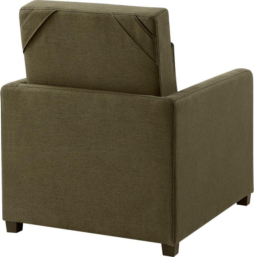 ATLANTIC home collection Relaxfauteuil Jerry met slaapfunctie als logeerbed en inclusief kussens - Foto 3