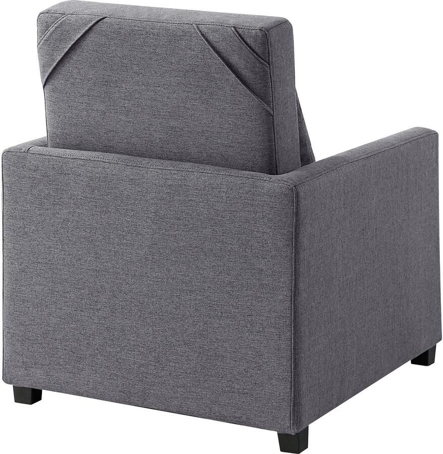 ATLANTIC home collection Relaxfauteuil Jerry met slaapfunctie als logeerbed en inclusief kussens - Foto 4