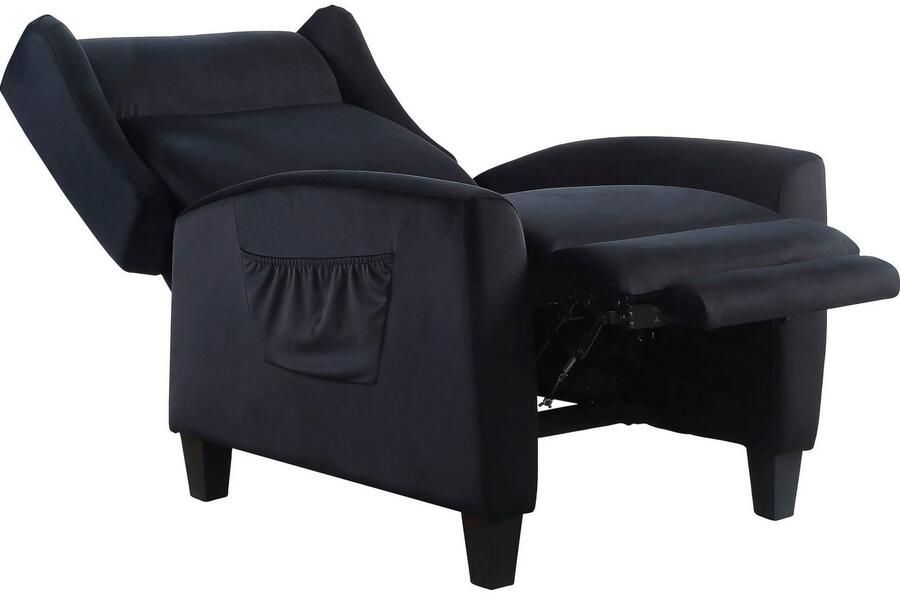 ATLANTIC home collection Relaxfauteuil Timon klassieke oorfauteuil met relaxfunctie en praktisch zijvak - Foto 8