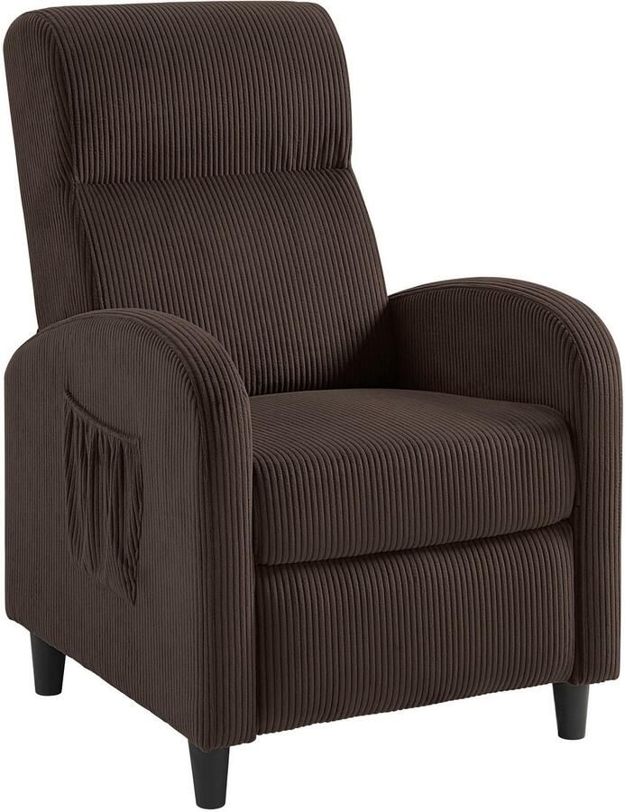 ATLANTIC home collection Relaxfauteuil Tom met relaxfunctie inclusief zijvak tv-fauteuil met functie - Foto 4