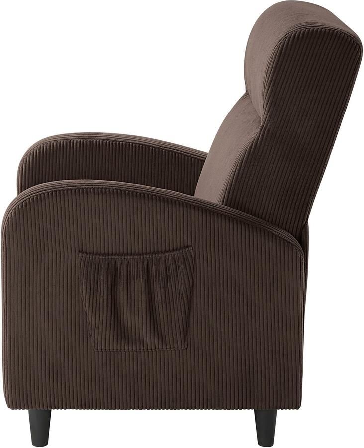 ATLANTIC home collection Relaxfauteuil Tom met relaxfunctie inclusief zijvak tv-fauteuil met functie - Foto 3
