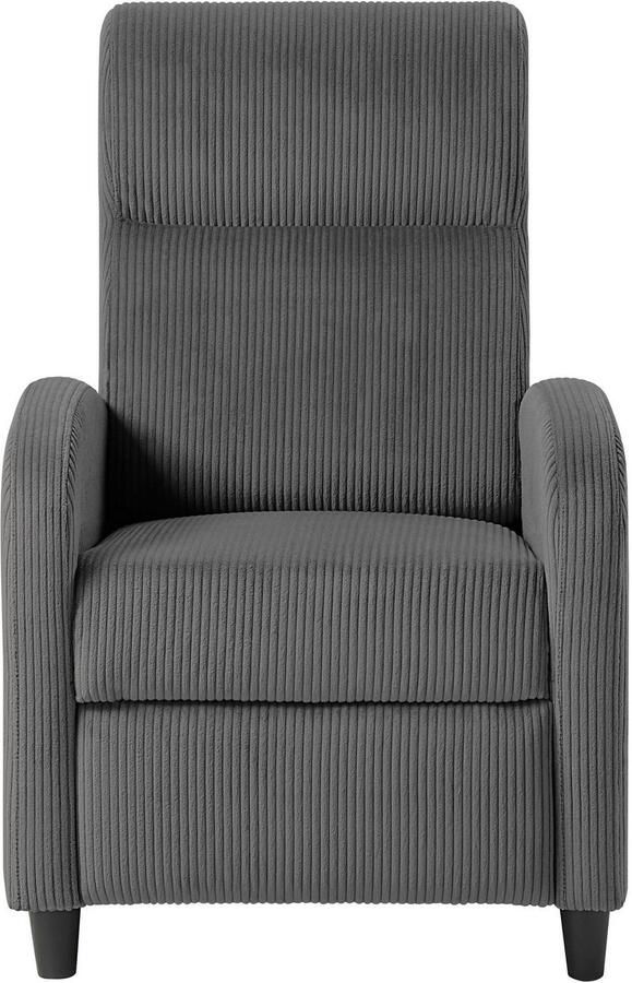 ATLANTIC home collection Relaxfauteuil Tom met relaxfunctie inclusief zijvak tv-fauteuil met functie - Foto 5