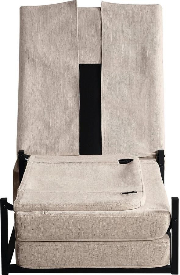 ATLANTIC home collection Slaapbank Finn te veranderen in een loungestoel relaxfauteuil en logeerbed incl. kussen - Foto 7