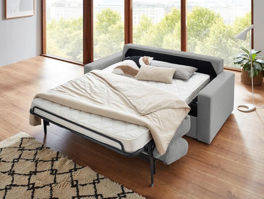 ATLANTIC home collection Slaapbank Rolando geschikt als volwaardig bed inclusief hoogwaardig matras - Foto 6