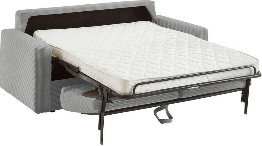 ATLANTIC home collection Slaapbank Rolando geschikt als volwaardig bed inclusief hoogwaardig matras - Foto 3