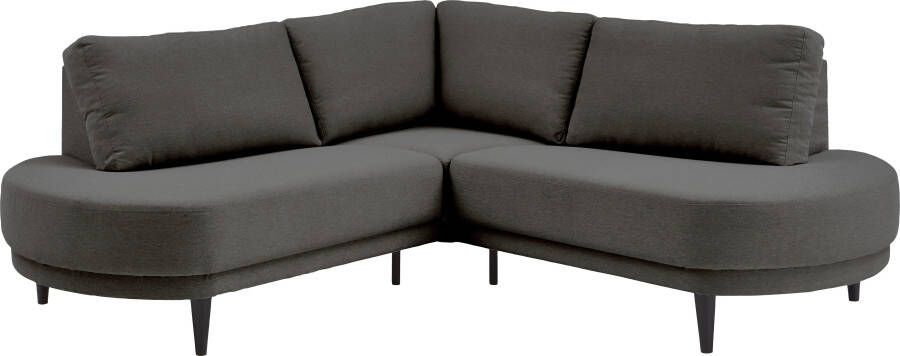 ATLANTIC home collection Hoekbank Ronny L-vorm optioneel in beige met nosagvering - Foto 5