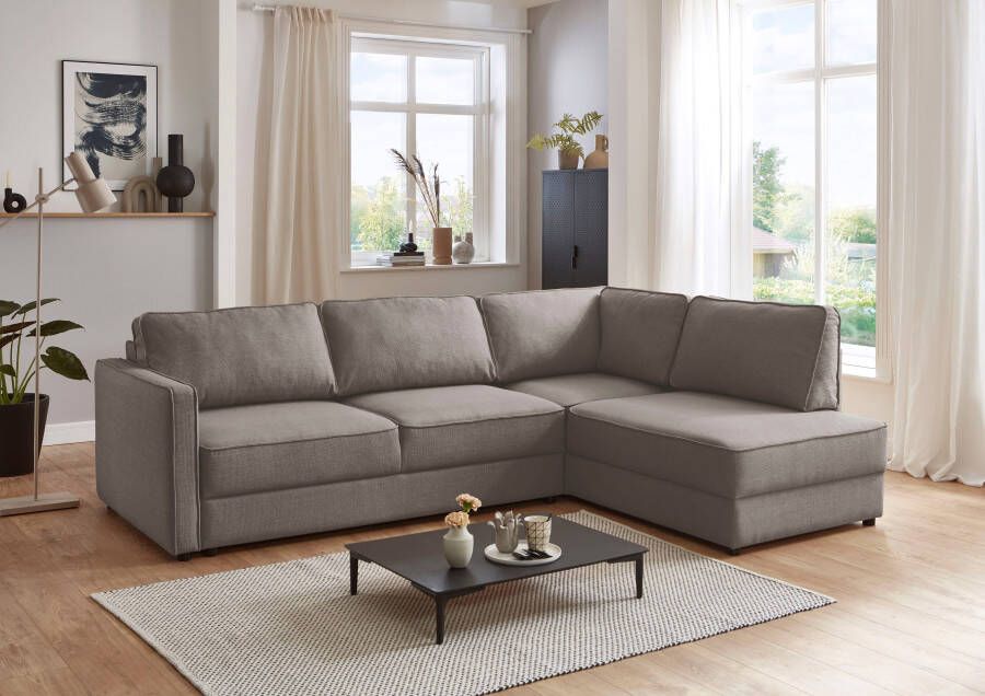 ATLANTIC home collection Slaapbank Chill Hoekbank met slaapfunctie en bedlade - Foto 9