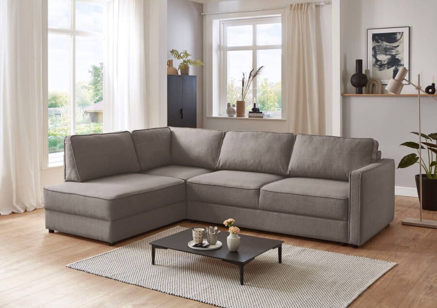 ATLANTIC home collection Slaapbank Chill Hoekbank met slaapfunctie en bedlade - Foto 9