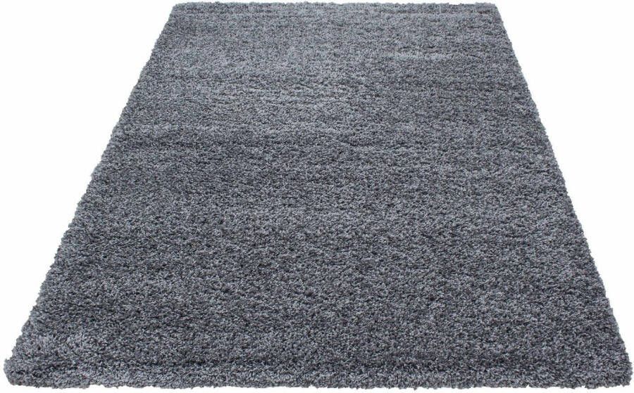 Adana Carpets Vloerkleed DreamShaggy Grey (120x120)Cm