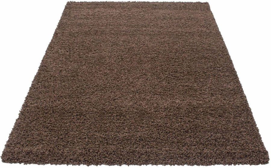 Adana Carpets Hoogpolig vloerkleed Sade Bruin 120x170cm - Foto 5