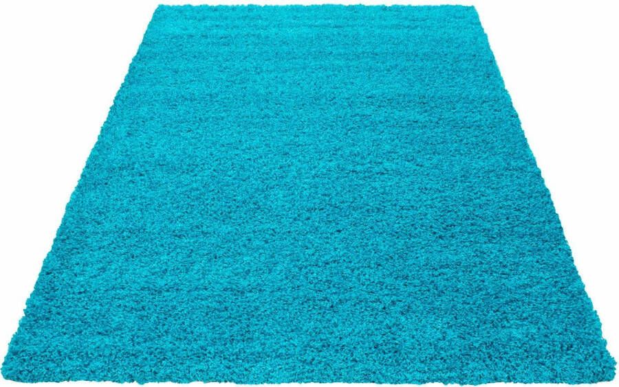 Adana Carpets Hoogpolig vloerkleed Sade Turquoise 200x290cm