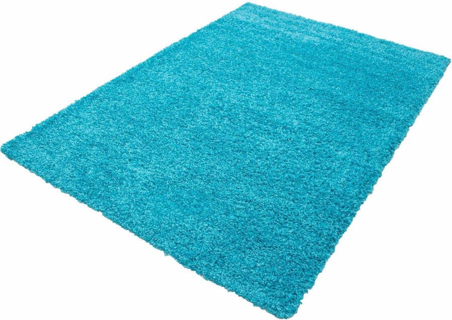 Adana Carpets Vloerkleed Life Shaggy Turquoise (300x400) Cm