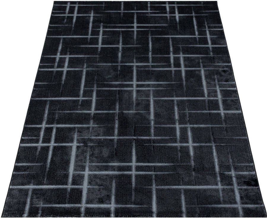 Adana Carpets Modern vloerkleed Streaky Skretch Zwart Grijs 200x290cm - Foto 7
