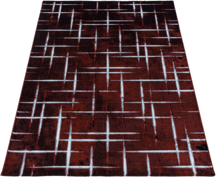Adana Carpets Modern vloerkleed Streaky Skretch Rood Wit 200x290cm - Foto 3