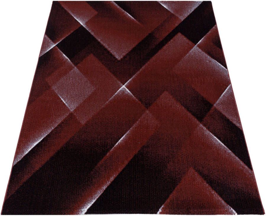 Adana Carpets Modern vloerkleed Streaky Lines Rood 120x170cm - Foto 3