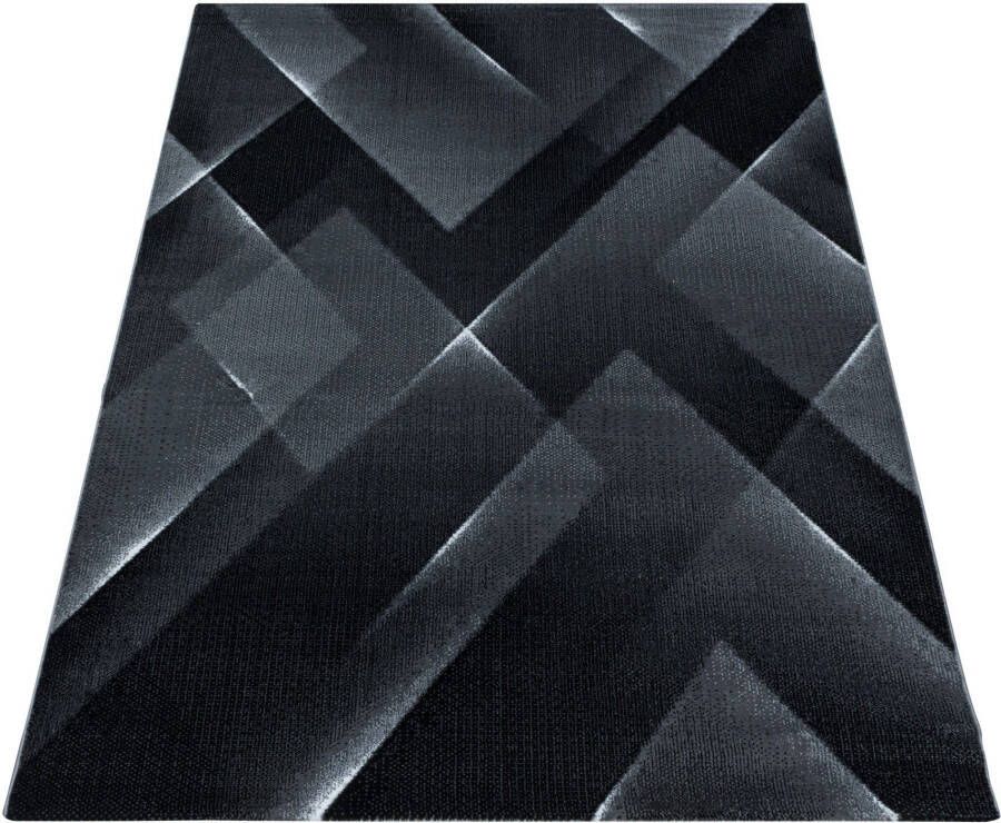 Adana Carpets Modern vloerkleed Streaky Lines Zwart 240x340cm - Foto 2