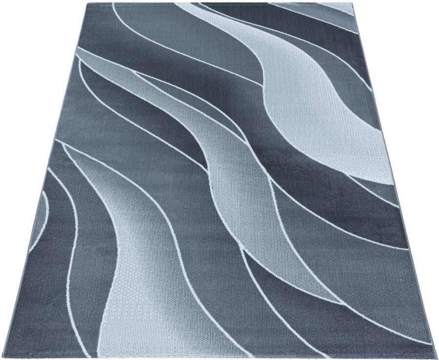 Adana Carpets Modern vloerkleed Streaky Waves Grijs Wit 160x230cm - Foto 2