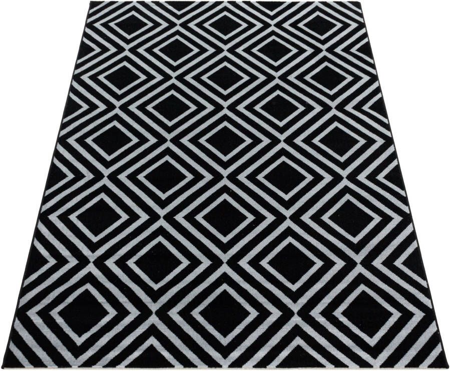 Adana Carpets Modern vloerkleed Streaky Square Zwart 120x170cm - Foto 5
