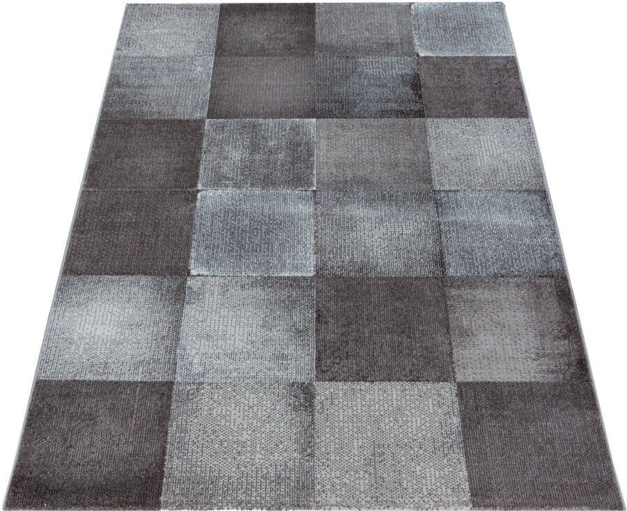 Adana Carpets Modern vloerkleed Streaky Box Bruin Beige 140x200cm - Foto 3