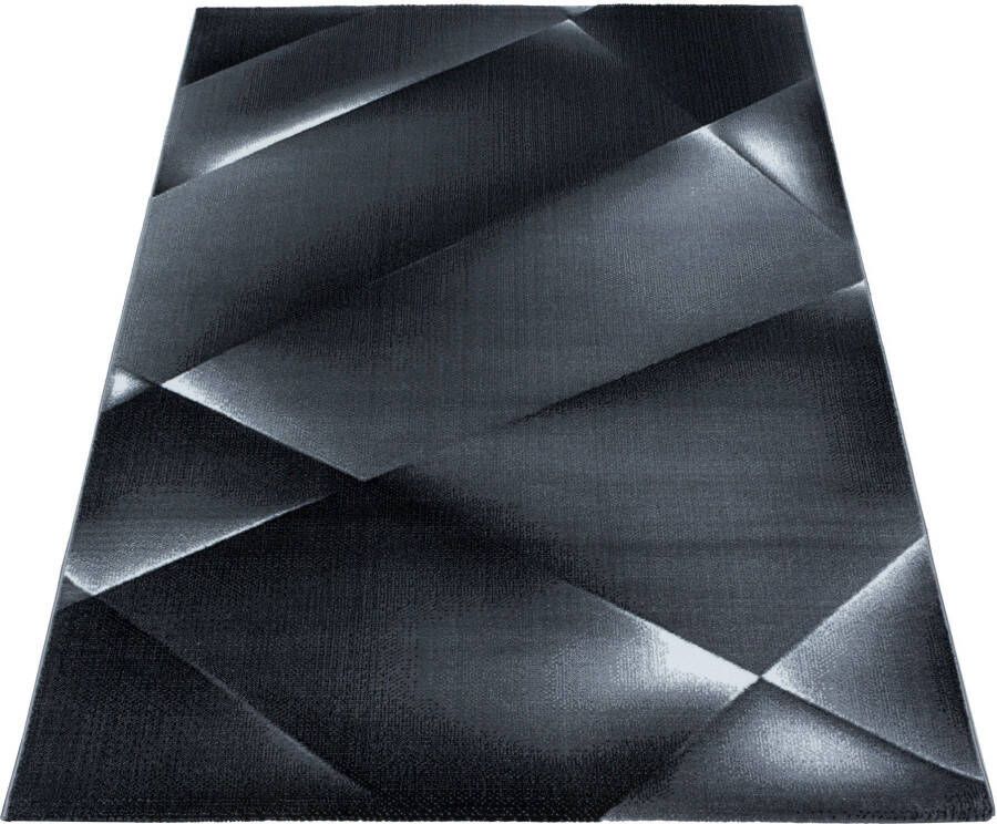 Adana Carpets Modern vloerkleed Streaky Design Zwart 160x230cm - Foto 3