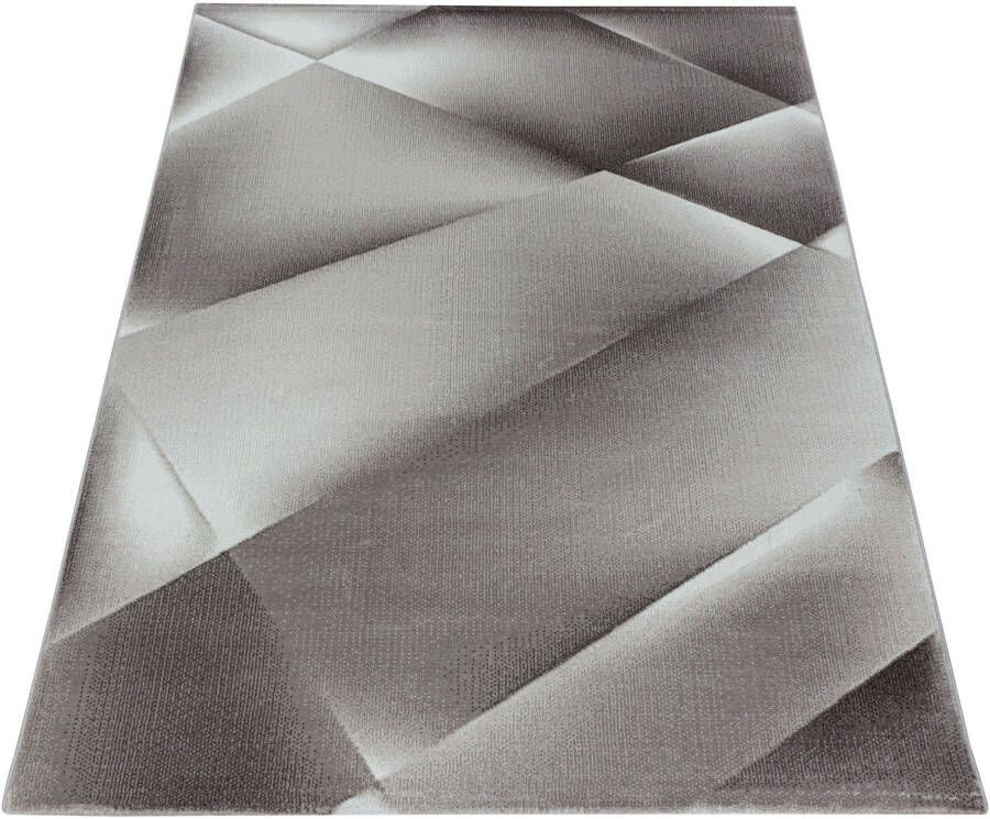 Adana Carpets Modern vloerkleed Streaky Design Bruin 140x200cm - Foto 7