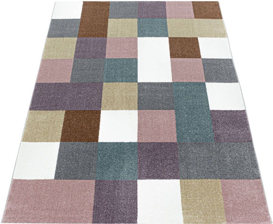 Adana Carpets Kindervloerkleed Fleurtje Blokjes Multicolor 160x230cm - Foto 2