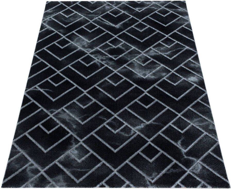 Adana Carpets Modern vloerkleed Marble Pattern Antraciet Zilver 240x340cm - Foto 2