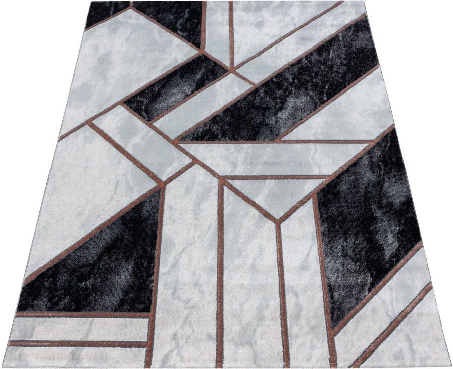 Adana Carpets Modern vloerkleed Marble Design Grijs Bruin 240x340cm - Foto 3