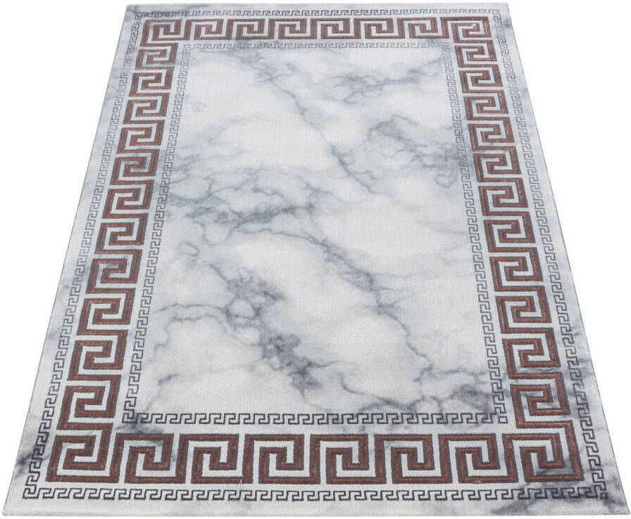 Adana Carpets Modern vloerkleed Marble Edge Grijs Bruin 120x170cm - Foto 3