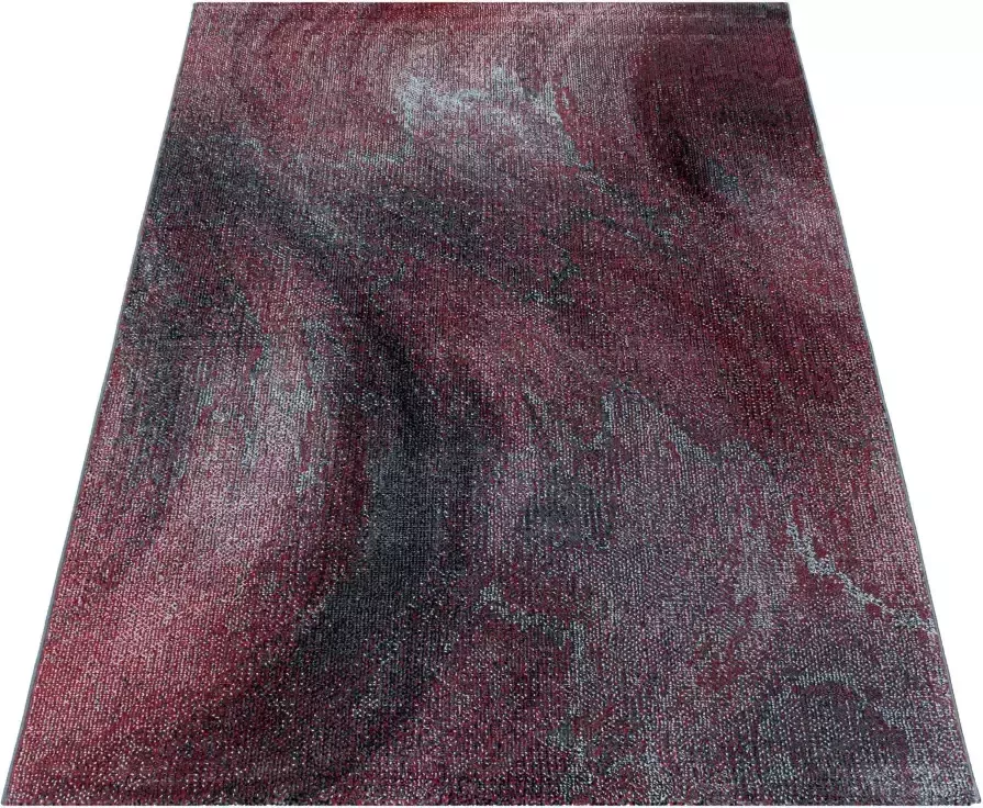 Adana Carpets Modern vloerkleed Optimism Breeze Rood 140x200cm