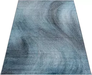 Adana Carpets Modern vloerkleed Optimism Breeze Blauw 160x230cm
