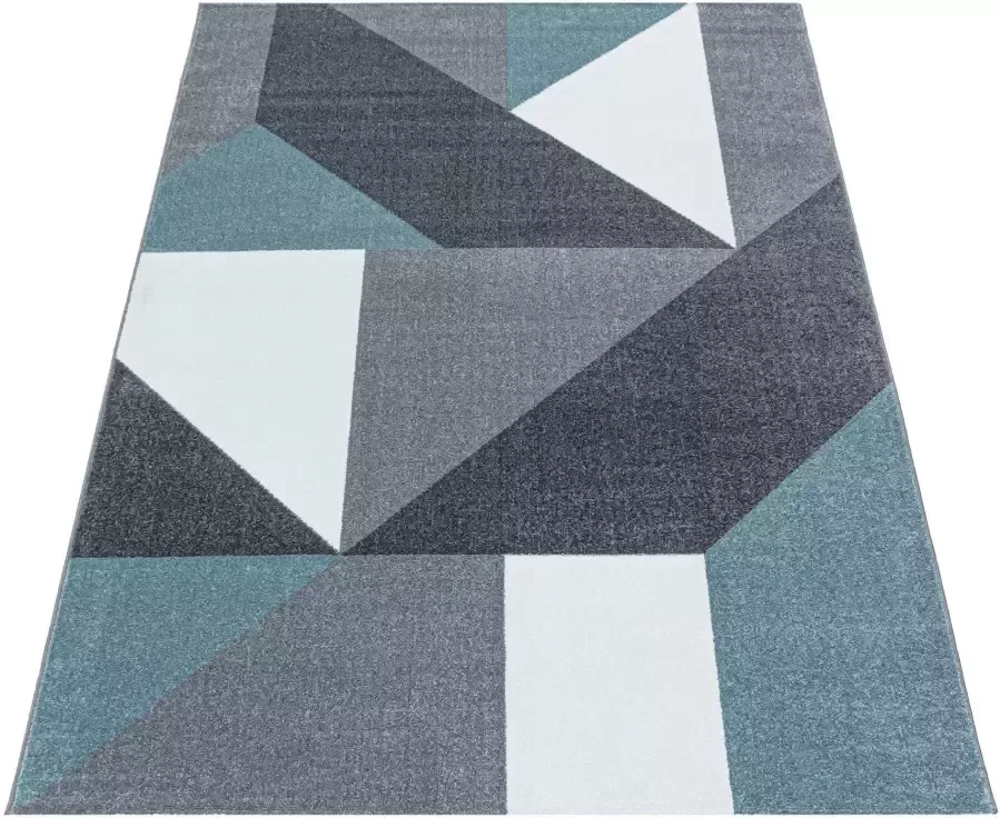 Adana Carpets Modern vloerkleed Optimism Design Blauw Grijs 120x170cm - Foto 2