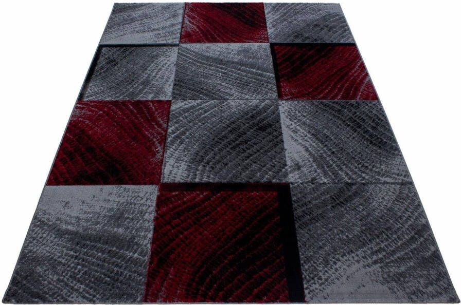 Adana Carpets Modern vloerkleed Plus Rood 8003 160x230cm