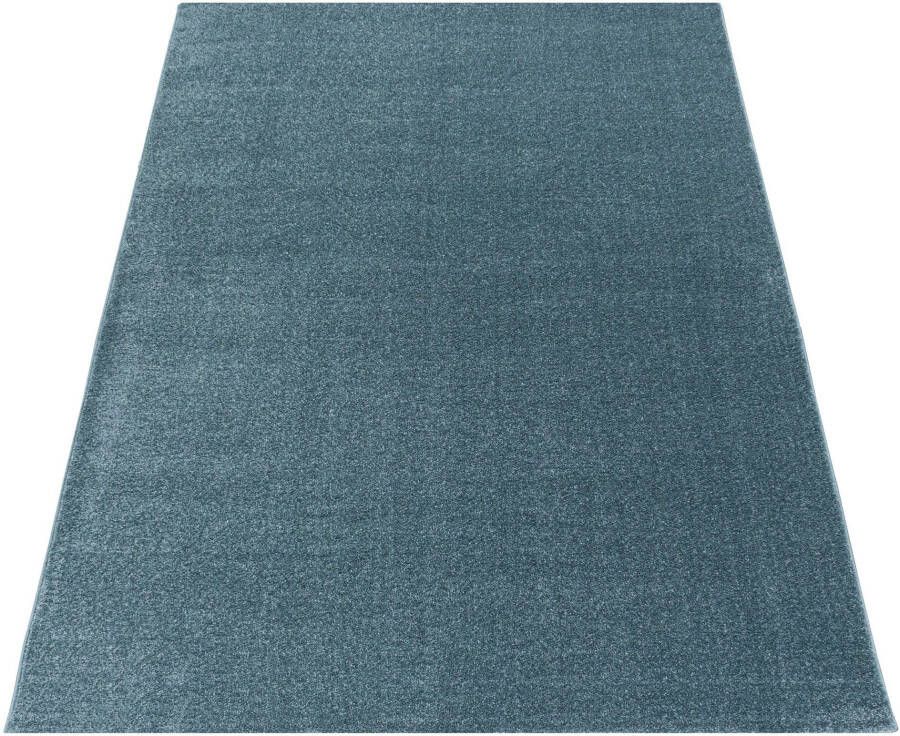 Adana Carpets Laagpolig vloerkleed Smoothly Blauw 80x150cm - Foto 2