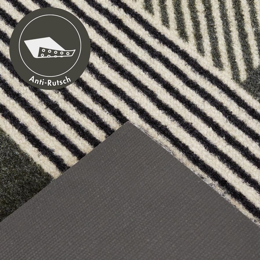 Barbara Becker Mat Sense Made in Belgium Vuilafvangmat modern ontwerp wasbaar ook als loper - Foto 3