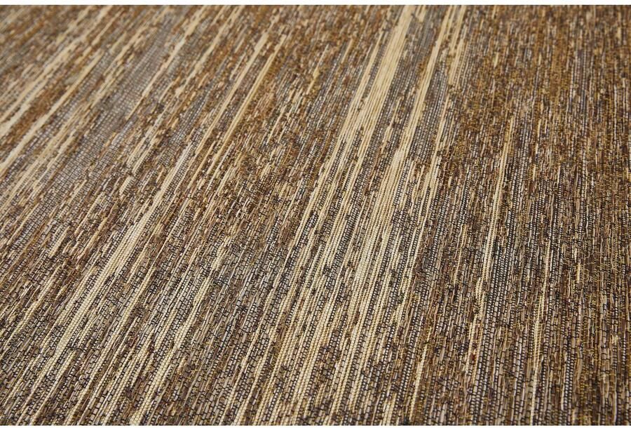 Barbara Becker Vloerkleed Lemon Platweefsel modern design mêlee geschikt voor binnen en buiten