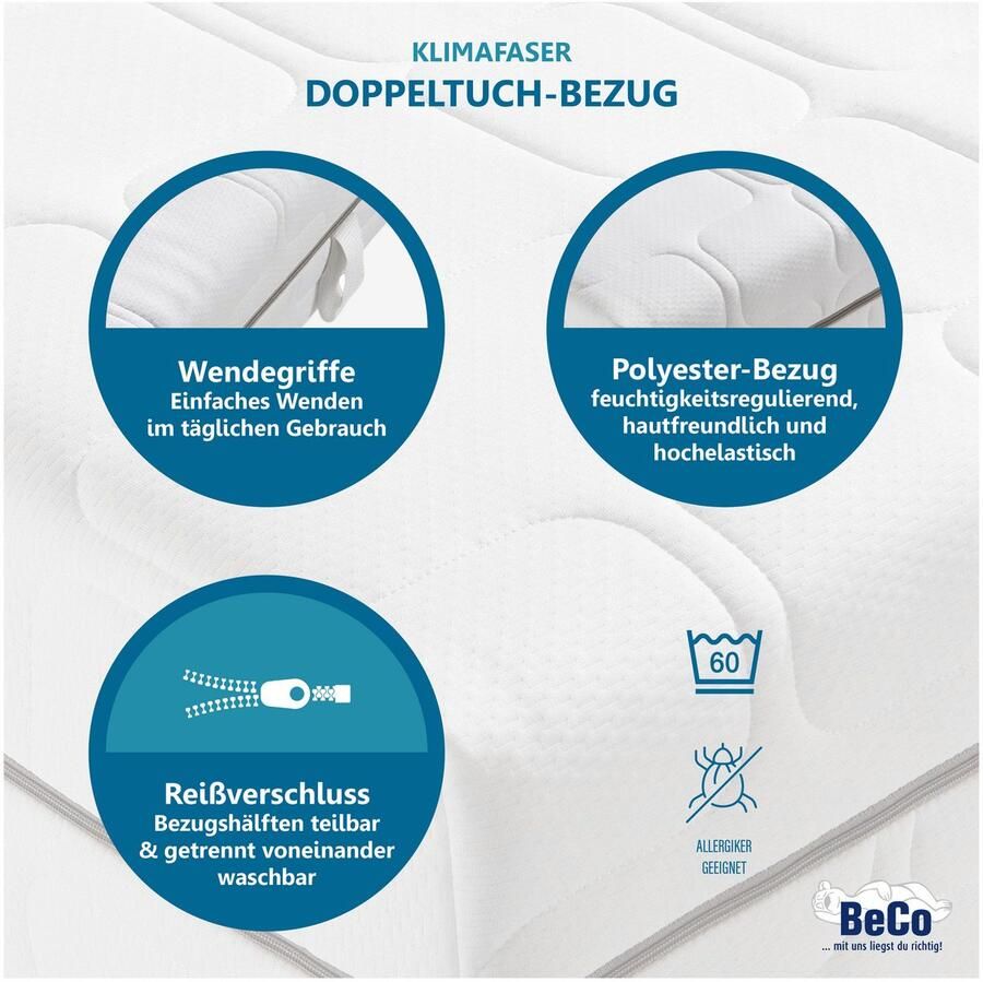 Beco Comfortschuimmatras Grand Master in 3 hardheden slapen als in een luxe hotel voor een sensationele prijs hoogte 26 cm - Foto 3