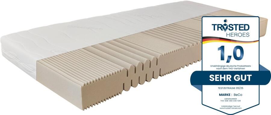 Beco Comfortschuimmatras Matras Active Greenfirst matras in diverse maten beschikbaar hoogte 18 cm - Foto 5