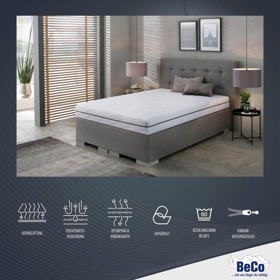 Beco Comfortschuimmatras Matras Dream Flex 7-zones comfortschuimmatras diverse maten hoogte 18 cm - Foto 5