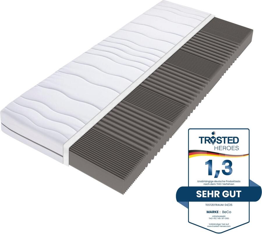 Beco Comfortschuimmatras Matras Dream Flex 7-zones comfortschuimmatras diverse maten hoogte 18 cm - Foto 6