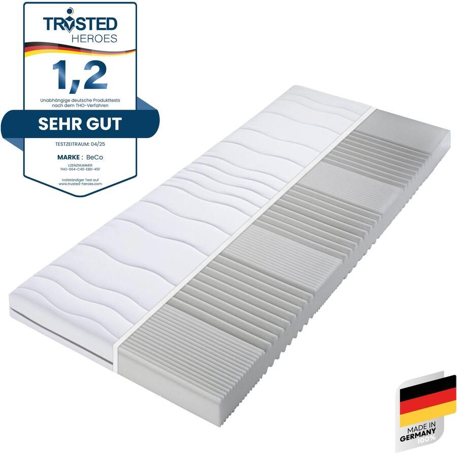 Beco Comfortschuimmatras Matras Selection MF matras in 90x200 cm en andere maten hoogte 14 cm - Foto 5