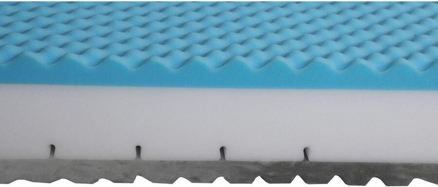 Beco Comfortschuimmatras Physio Cel matras 90x200 140x200 cm en andere maten Flexibele omkeerbare matras 7 zones H2+H3 of H3+H4 ademend hoogte 22 cm - Foto 8