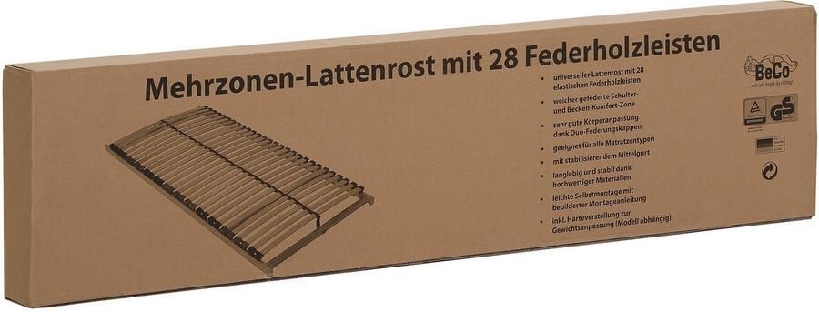 Beco Lattenbodem Super fix 7-zones lattenbodem gedemonteerd in doos (1 stuk) - Foto 5