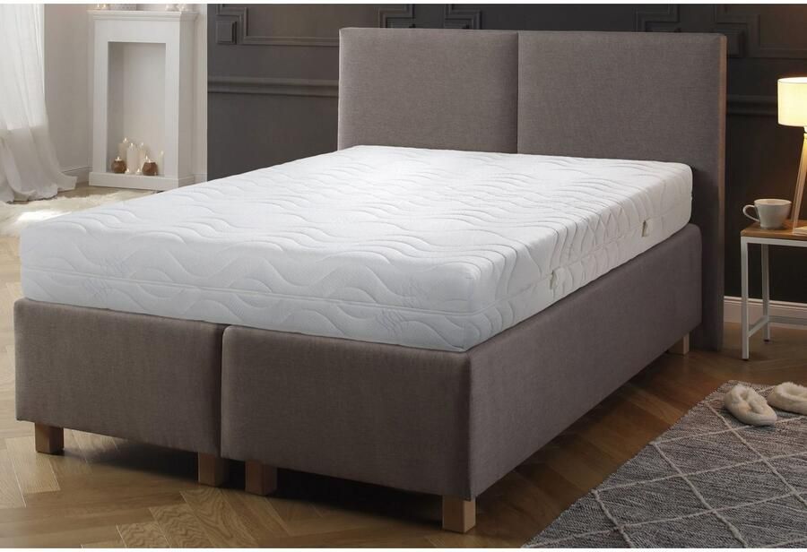 Beco Pocketveringsmatras 5 sterren TFK met polyester of natuurlijke katoenen bekleding verschillende maten hoogte 29 cm